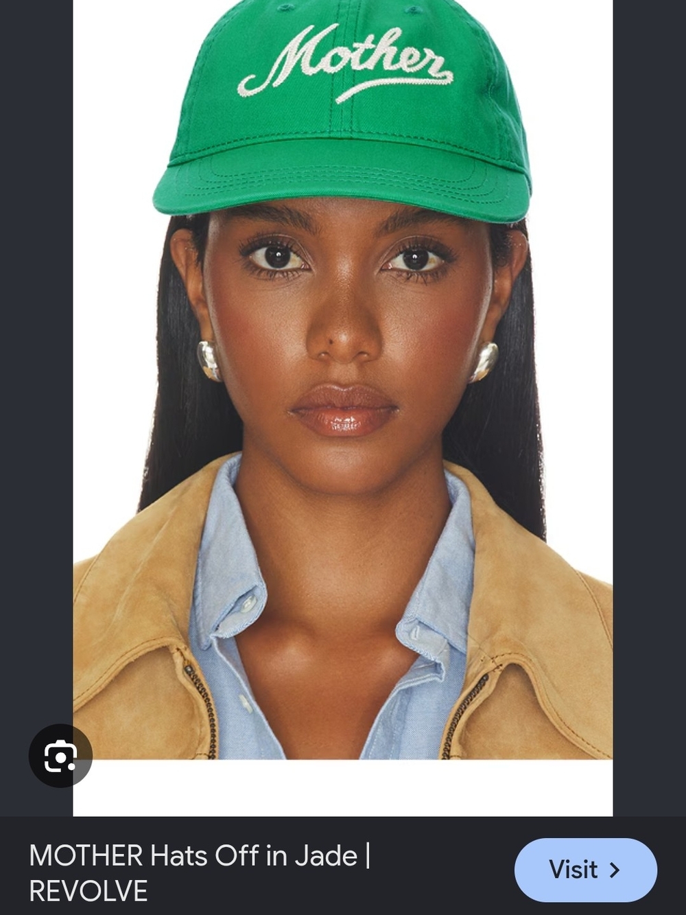 Mother Hats Off In Jade Baseball Cap Revolve